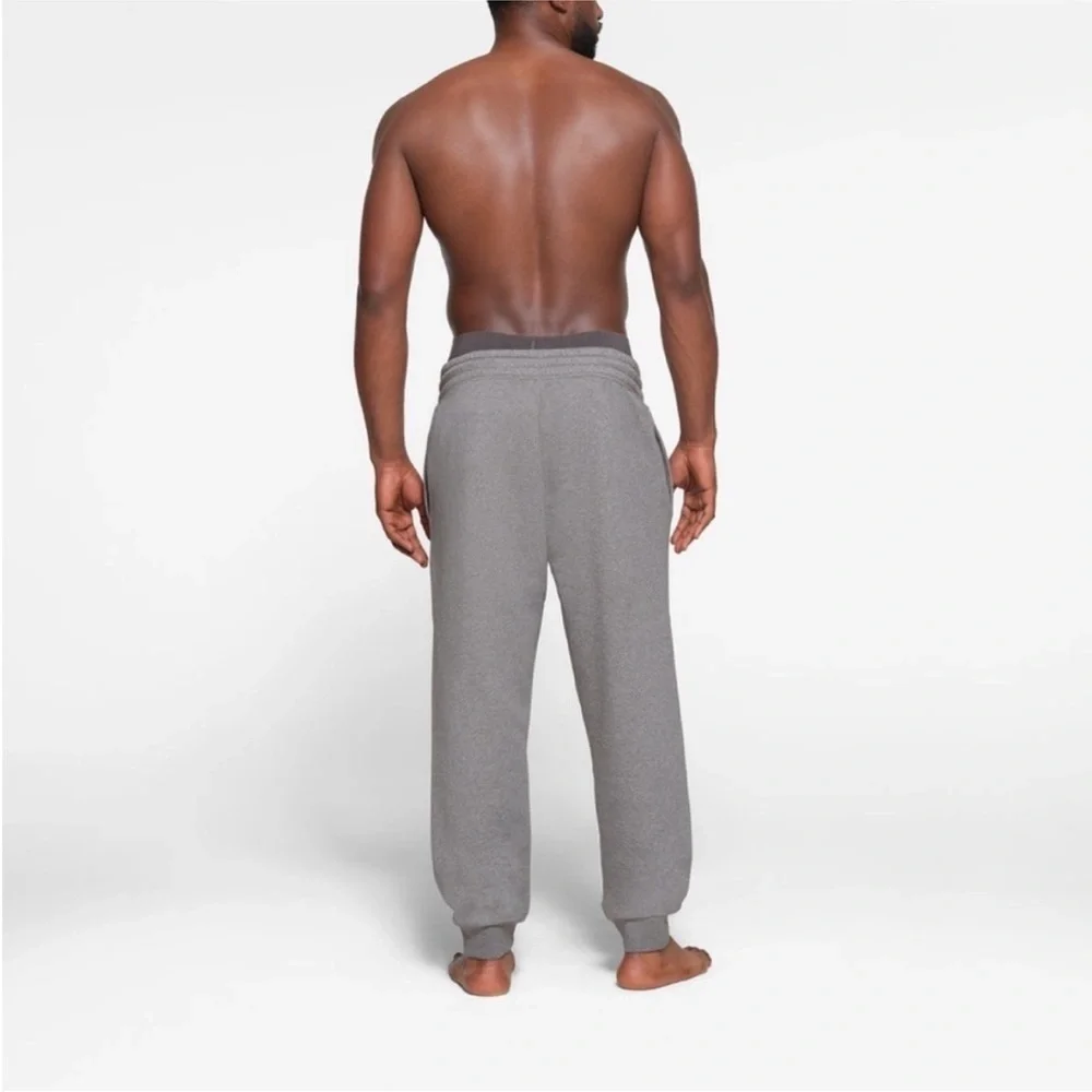 SKIMS grey lounge fleece jogger size xl